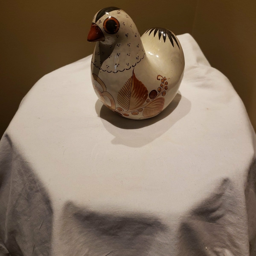 Vintage Mexican Pottery bird